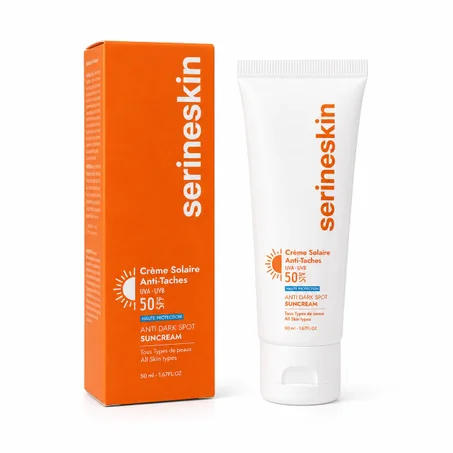 SerineSkin Crème Solaire Anti-Taches SPF 50+