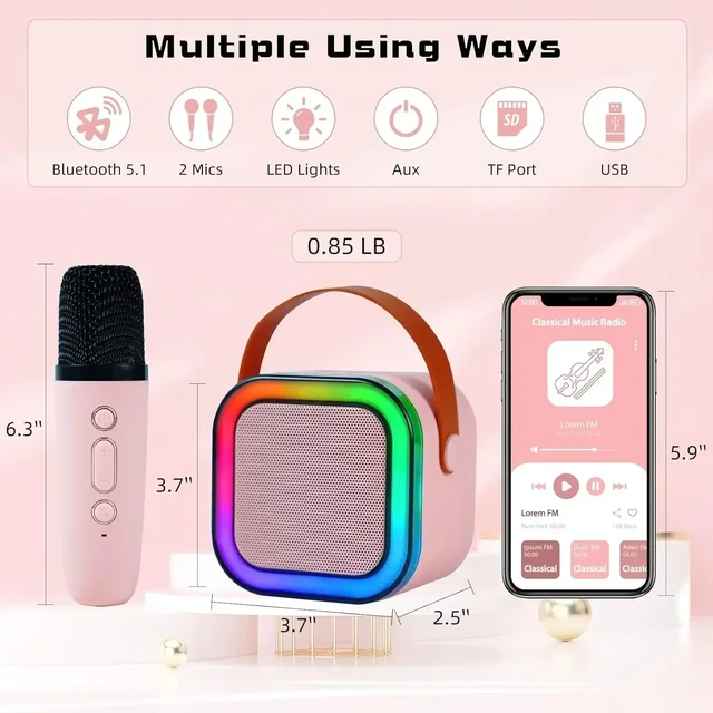 Machine Karaoké Portable