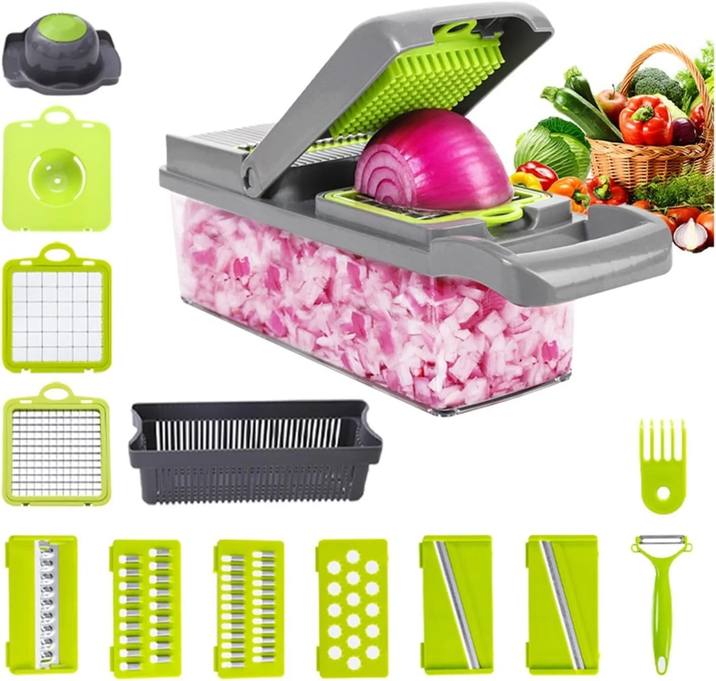 قطاعة خضروات 14 في 1