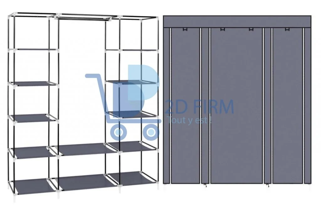 خزانة ملابس قابلة للطي