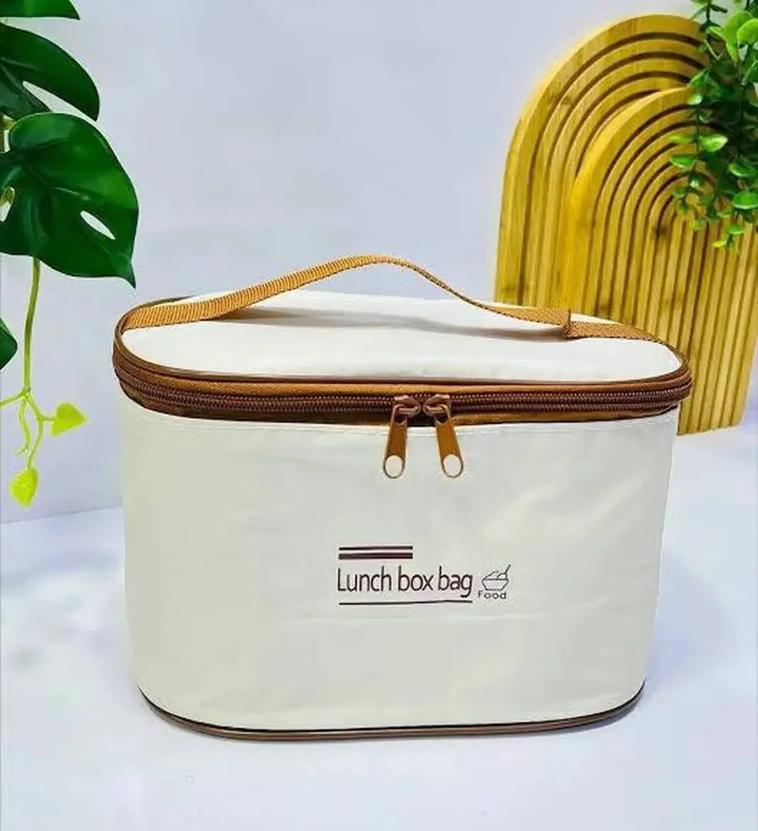 صندوق غداء حراري مع حقيبة محمولة
