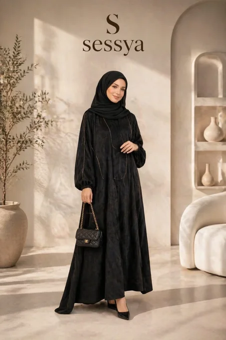 ✨ Collection Sessya – Abaya 3-Piece  ✨