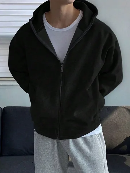 Hoodie Zippé