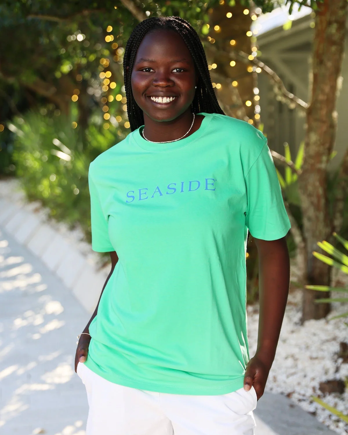 Clover Shortsleeve Lightweight Seaside Tee
