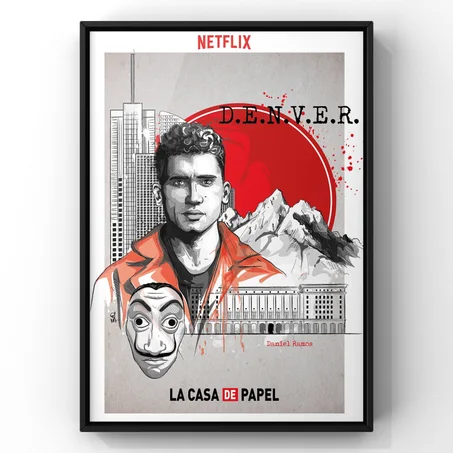 Tableau Denver - La casa de papel