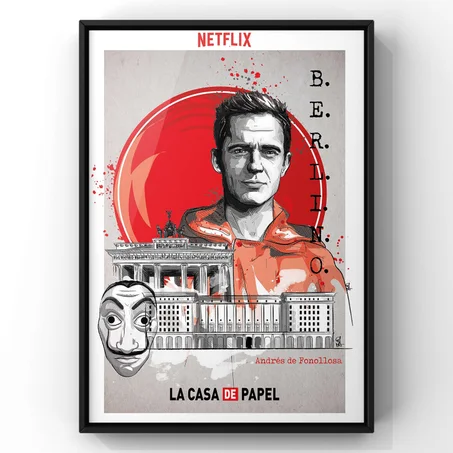 Tableau Berlin - La casa de papel
