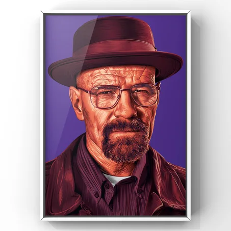 Tableau Heisenberg - Breaking bad