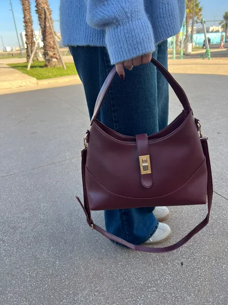 Sac Hobo  |  Bordeaux