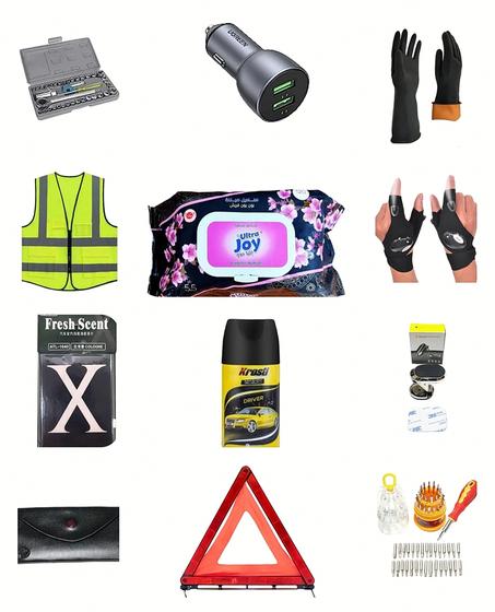 أكسسوارات السيارات والشاحنات المتكونة من 12