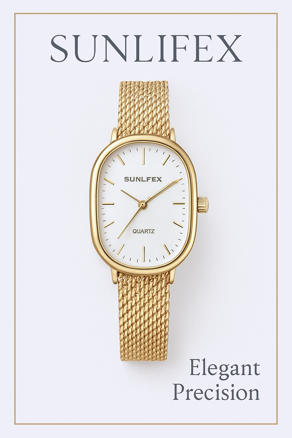 sunlifex Luxury Oval Dial