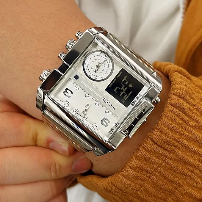 FEICE Watch Analog White Dial