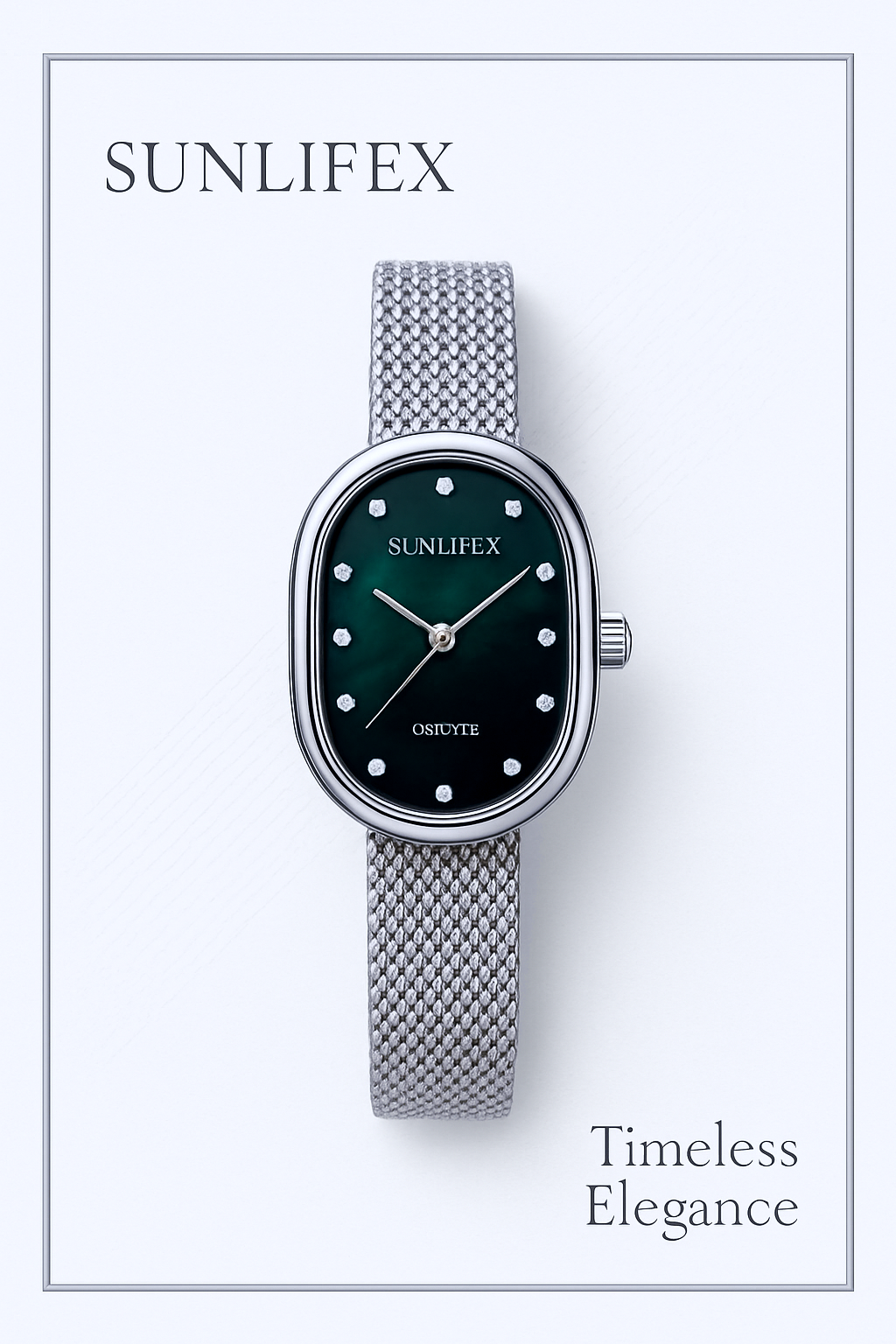 sunlifex Luxury Oval Dial