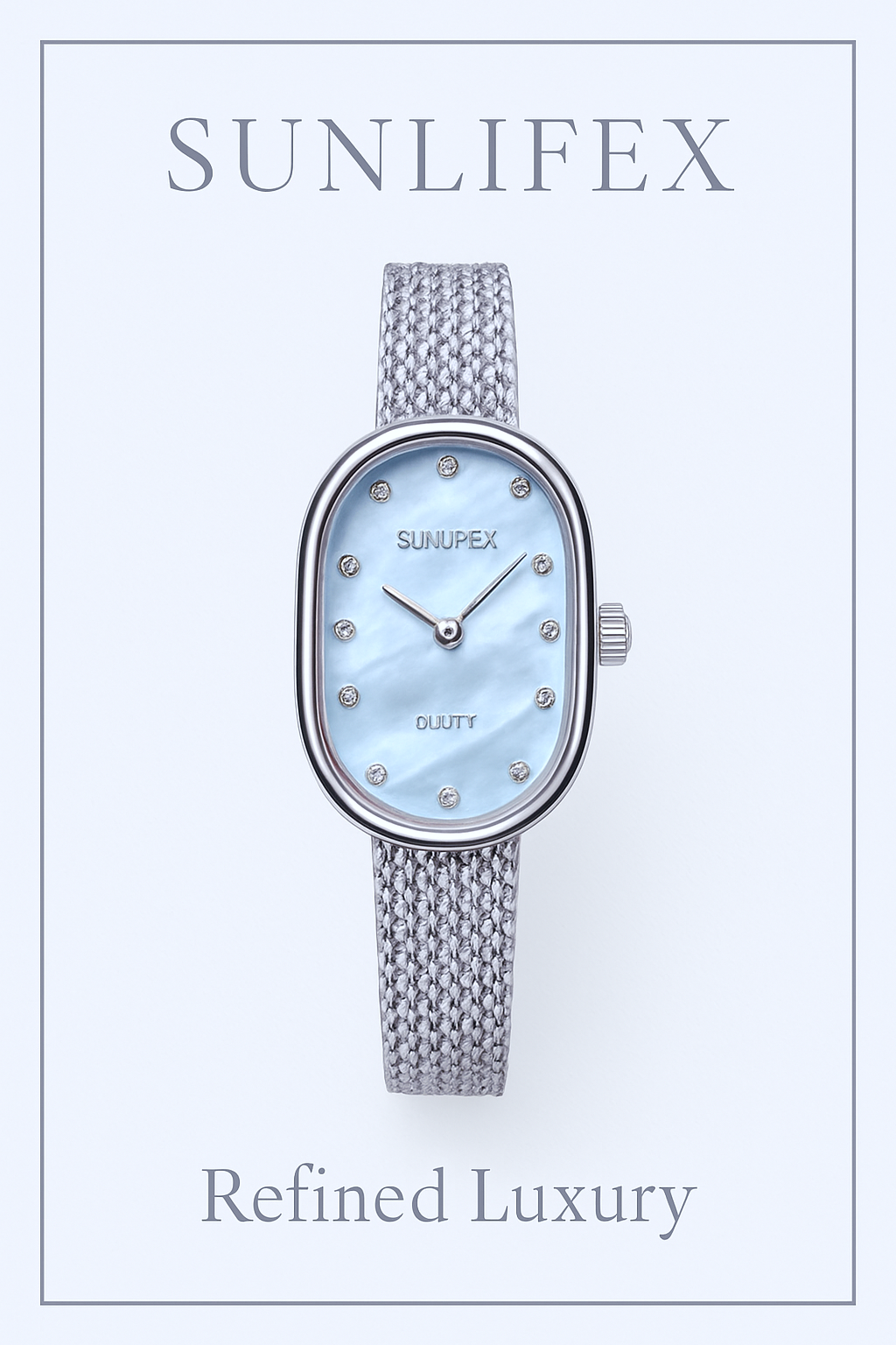 sunlifex Luxury Oval Dial