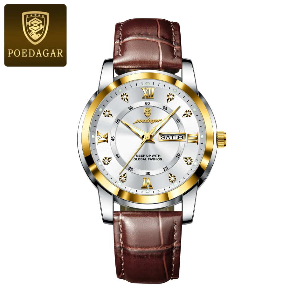 POEDAGAR Luxury Wristwatch