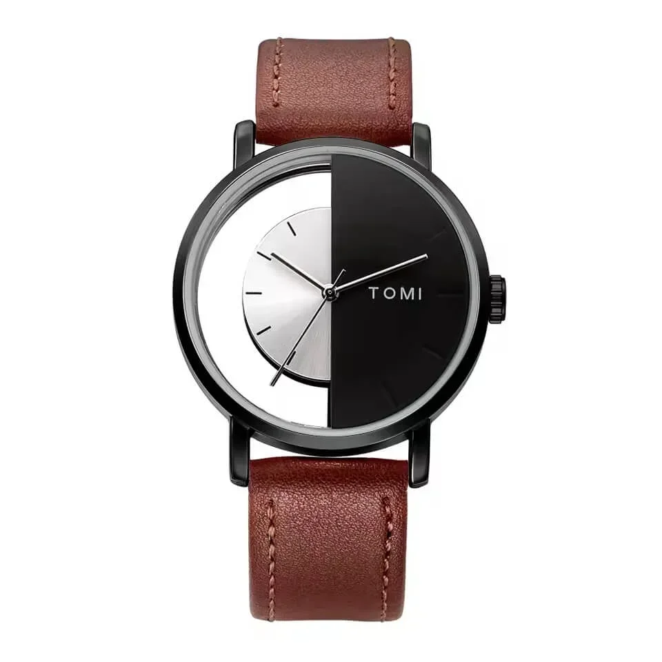 ORIGINAL TOMI Fashion Simple Hollow Design Quartz Watch