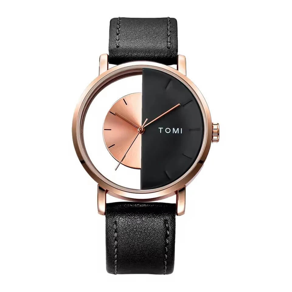 ORIGINAL TOMI Fashion Simple Hollow Design Quartz Watch