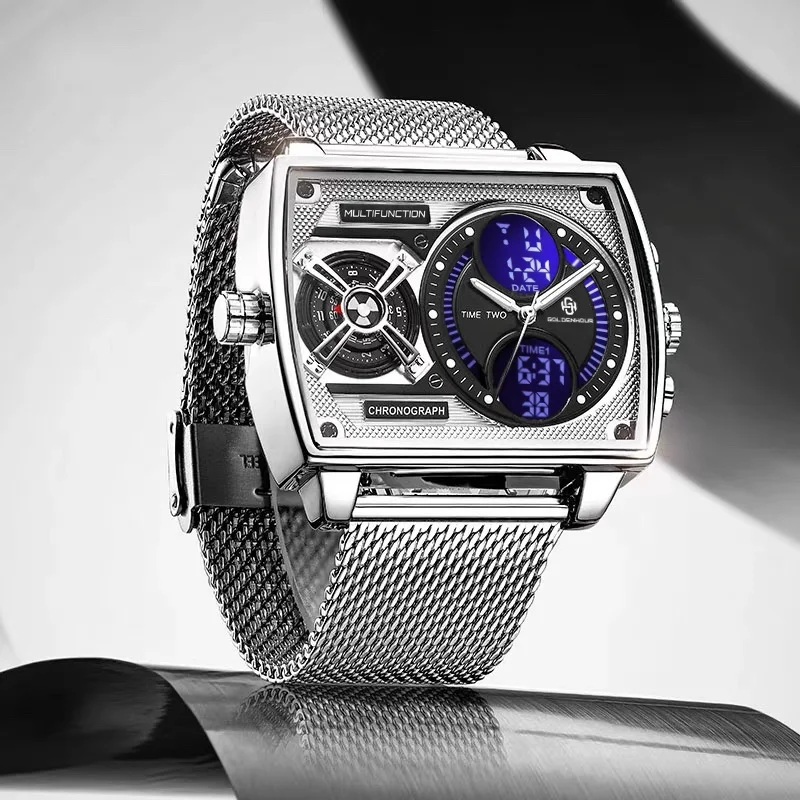 Neon Matrix Dual Chronograp