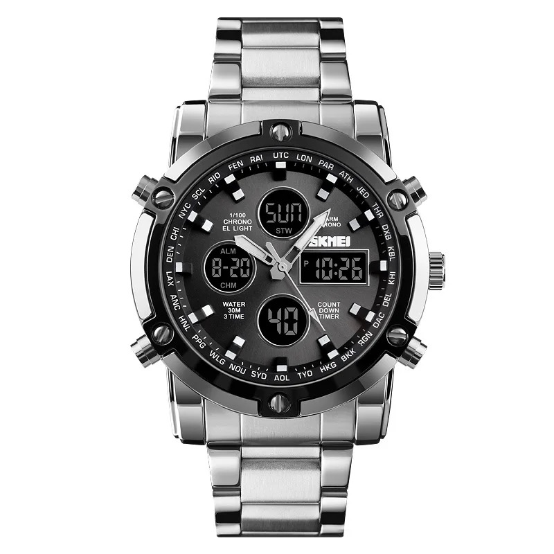 SILVER BLACK