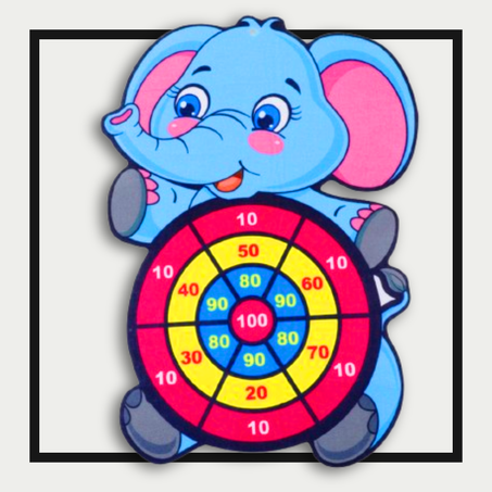 لعبة رمي السهام على الفيل