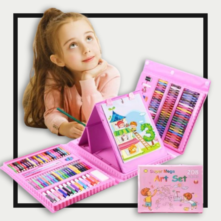 مجموعة رسم فنية للأطفال