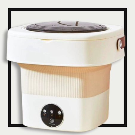 آلة صغيرة لغسل الملابس