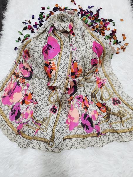 Châle Mousseline Soie