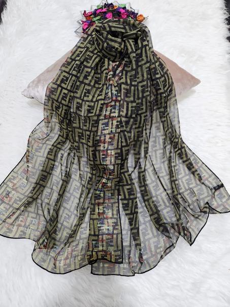 Châle en mousseline