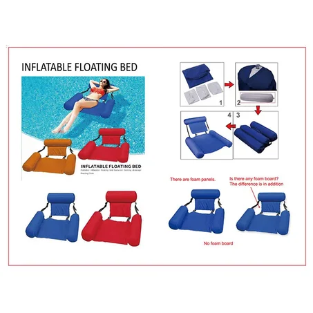 Chaise de natation كرسي عائم قابل للنفخ