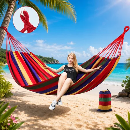 Hamac d'extérieur de Camping أرجوحة تخييم