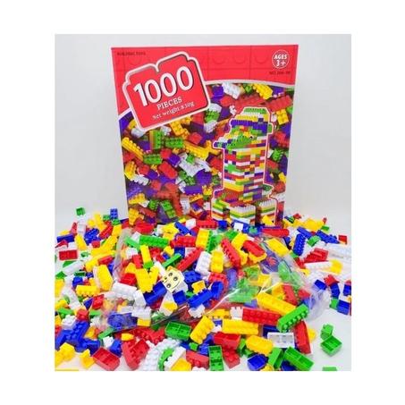 1000 قطعة من مكعبات البناء