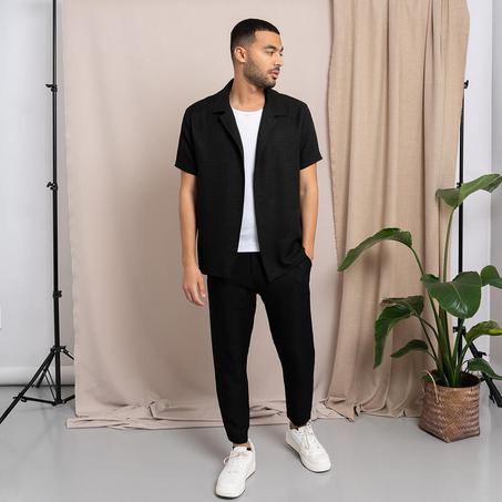🌞 Ensemble léger premium – Chemise et pantalon Le Lin™ 🌿