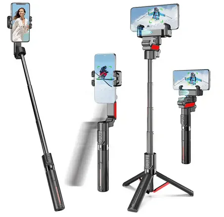 C10 selfie stick 360 rotation auto suivi du visage trépied intelligent auto suivi du visage support de téléphone