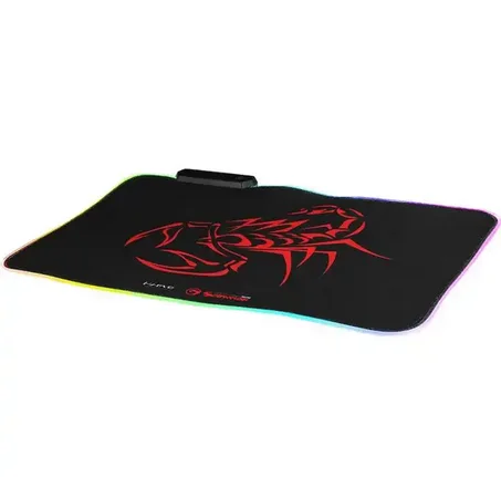 MARVO SCORPION RBG | LED MEDIUM GAMING MOUSE PAD | 360° LIGHTING DESIGN - MG08/B