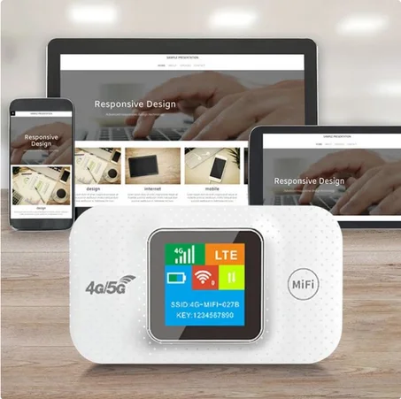 Routeur WiFi 4G Lte, 150Mbps, sans fil, portable, 3000mAh, modem de poche ATA Fi, point d'accès mobile avec fente pour carte SIM