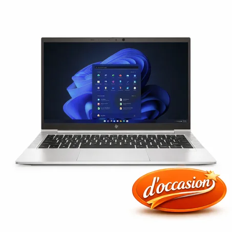HP EliteBook 830 G8 i7/11éme (16/256)-Occasion tactile