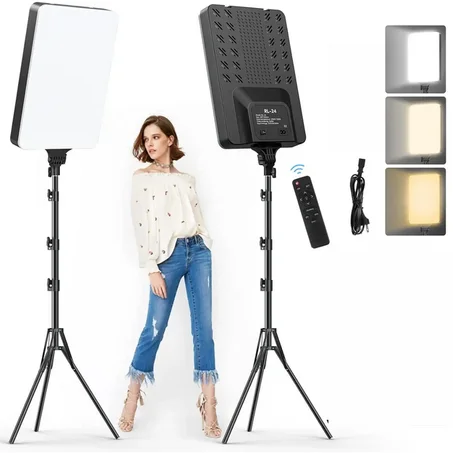 24in Ring Light Led Video Lamp Équipement photographique 60W Led Studio fill Light For Photo Video Film Shooting AVEC SUPPORT
