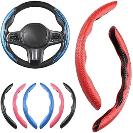 2 Caches De Volant Voiture 4 Pièces Accessoires Décoration Intérieure Automobile Décoration