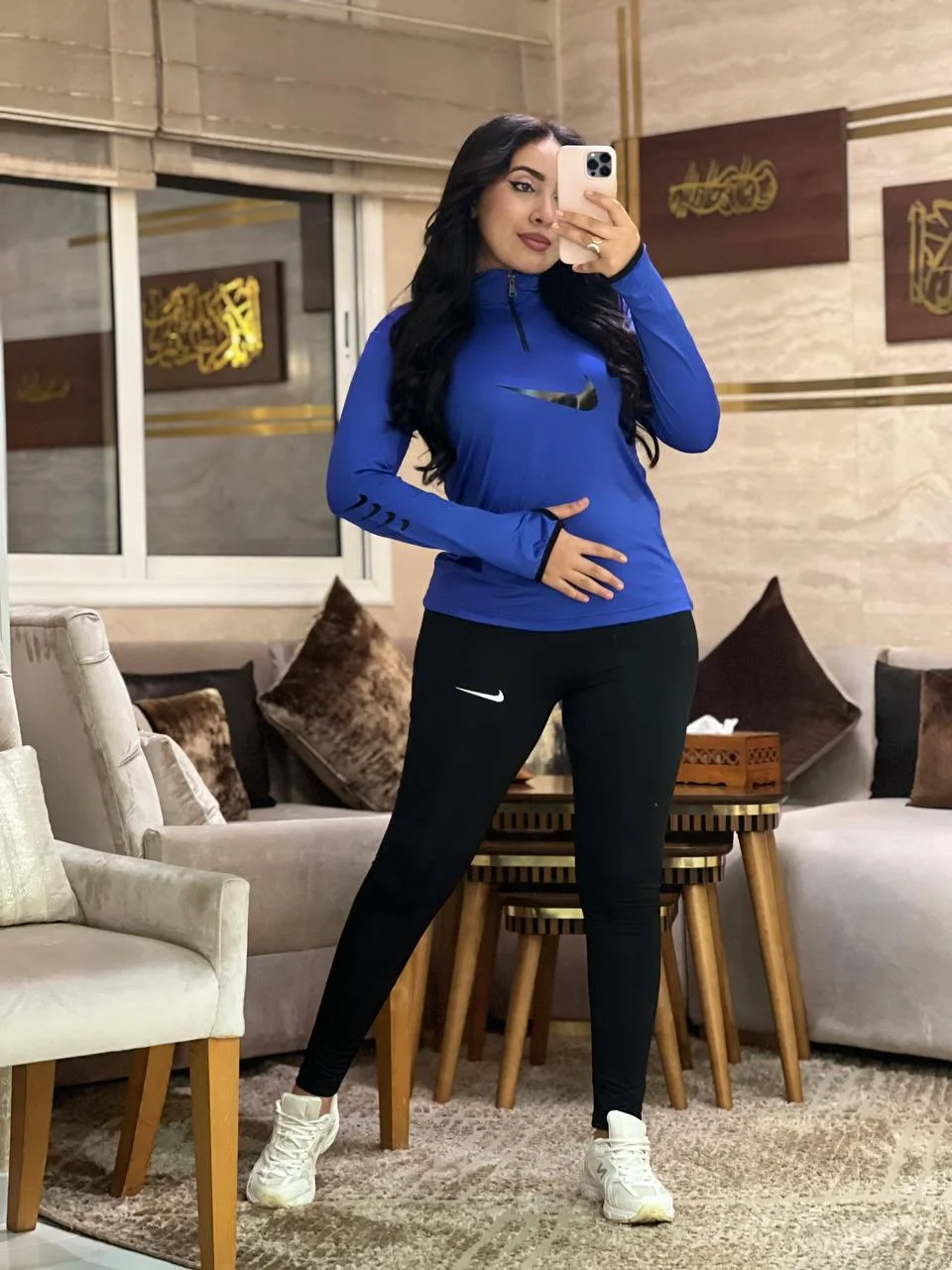 Ensemble NIKE BLEU MARINE