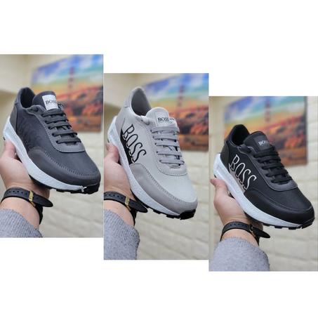 حذاء Jonaah Runn للرجال من BOSS مع نعل خارجي مطاطي من مادة EVA