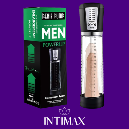 Pompe POWER UP VERT – مضخة كهربائية مع 5 أوضاع اهتزاز، قابلة للشحن عبر USB