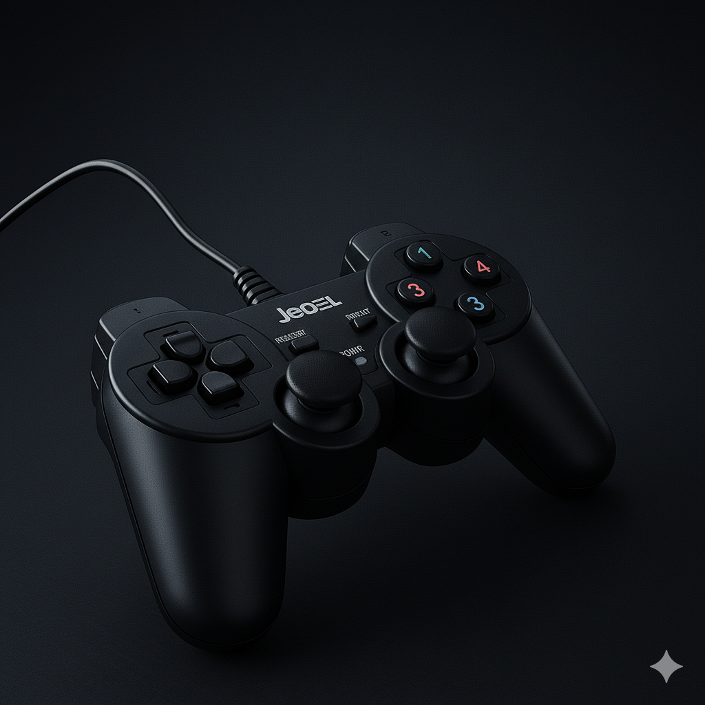 🎮 وحدة تحكم ألعاب سلكية من Jedel