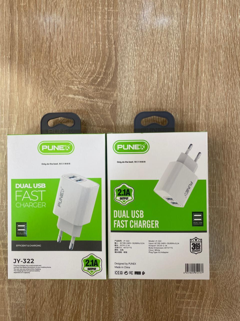 PUNEX dual usb charger
