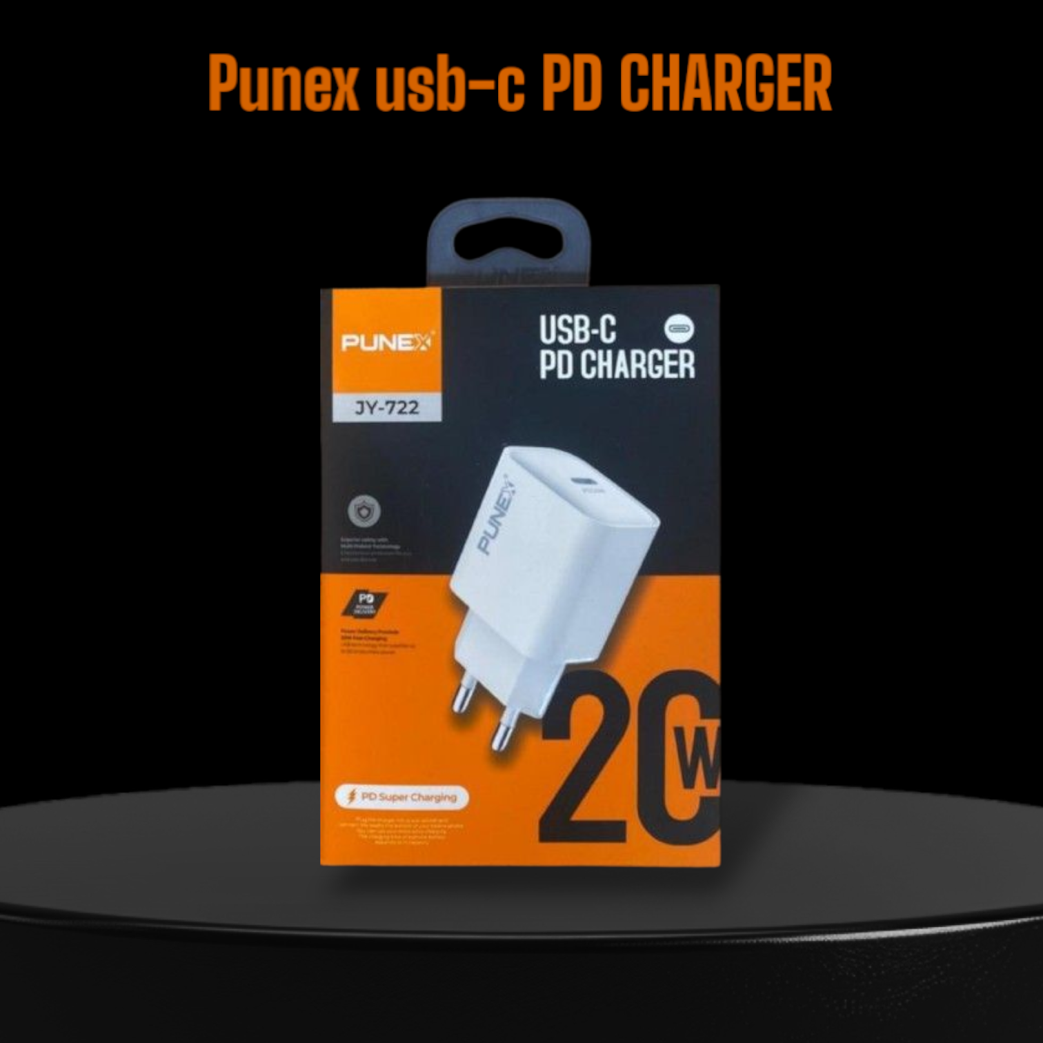 شاحن هاتف  PUNUX usb-c
