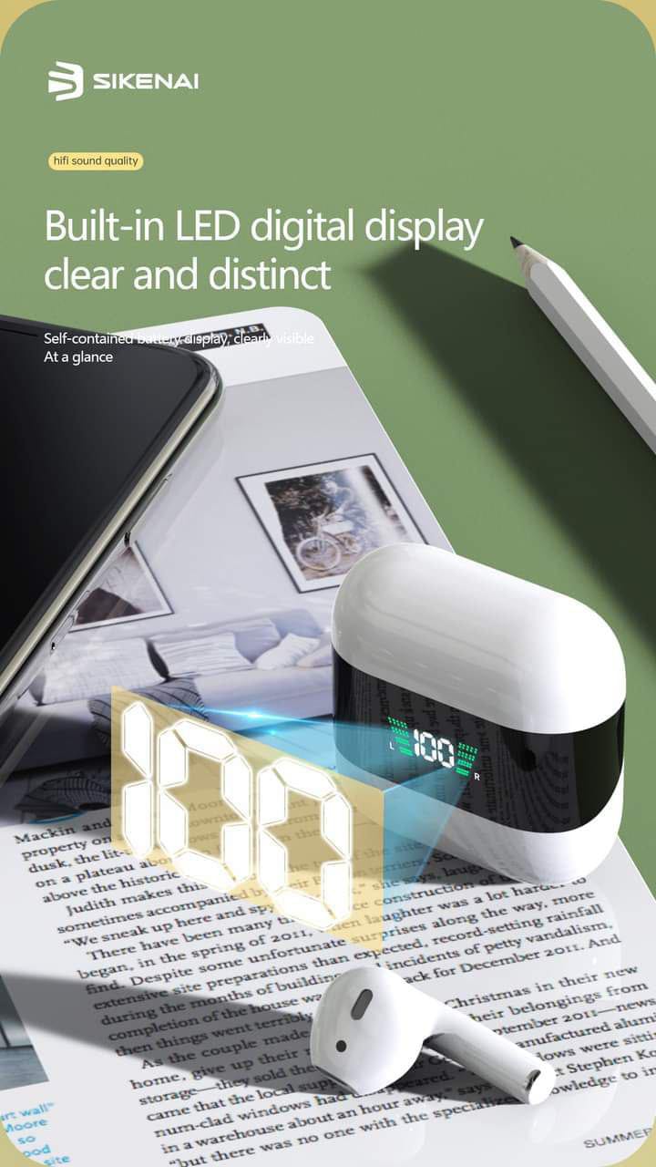 سماعات بلوتوث SIKENAI T800
