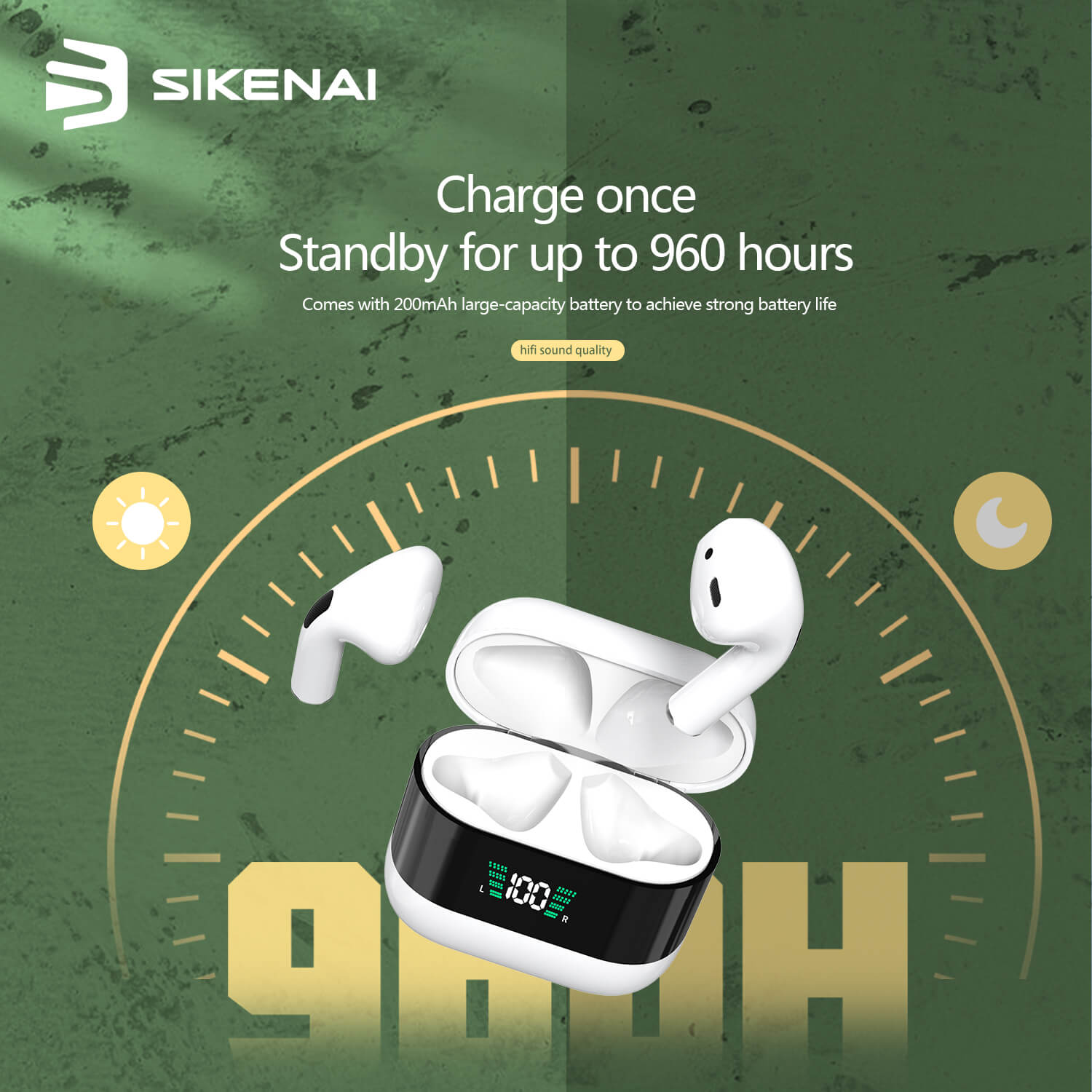 سماعات بلوتوث SIKENAI T800