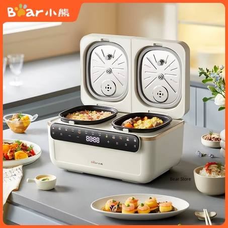 Multi-functional Double-gallbladder Rice Cooker