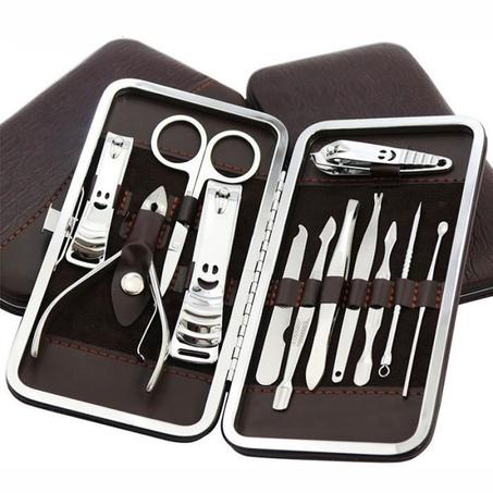 Manicure Set طقم باديكير ومانيكير الكل في 1 الاهتمام باليدين و الرجلين