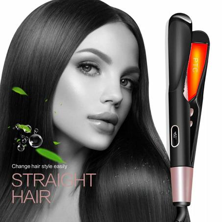 2في 1 آلة تسريح و تصفيف الشعر  Hair Straightener & Hair Curler Irons