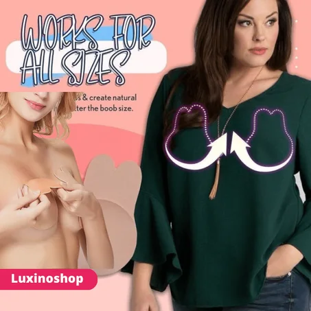 حمالات صدر غير مرئية للنساء قابلة لإعادة الاستخدام