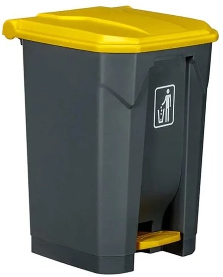 سلة دواسة للمطبخ والحديقة والخارجية سعة 50 لترًا